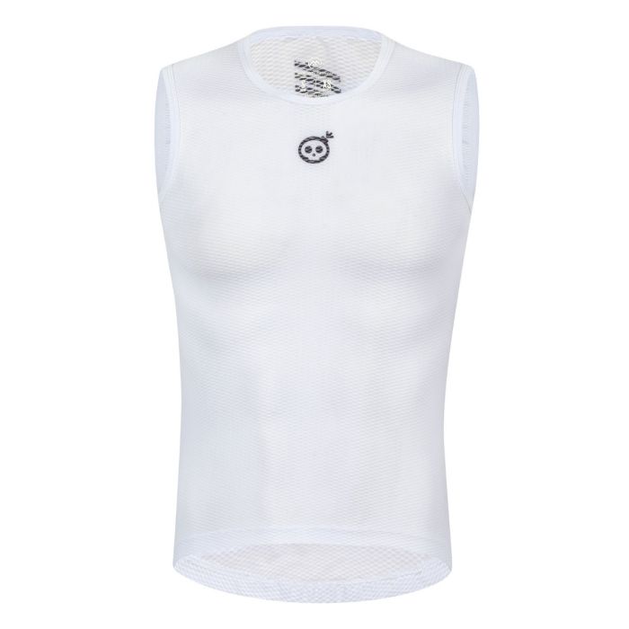 SKULL MONTON WHITE CYCLING BASE LAYER 2023