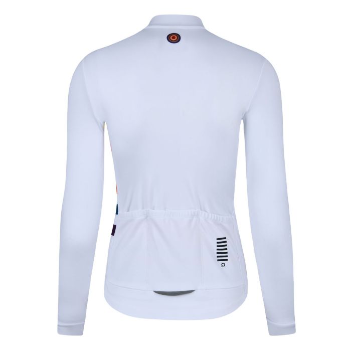 WOMENS THERMAL CYCLING JERSEY SKULL MONTON HOLIDAY II