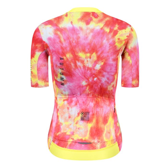 SKULL MONTON WOMEN SHORT SLEEVE CYCLING JERSEY AUTUMNWARM