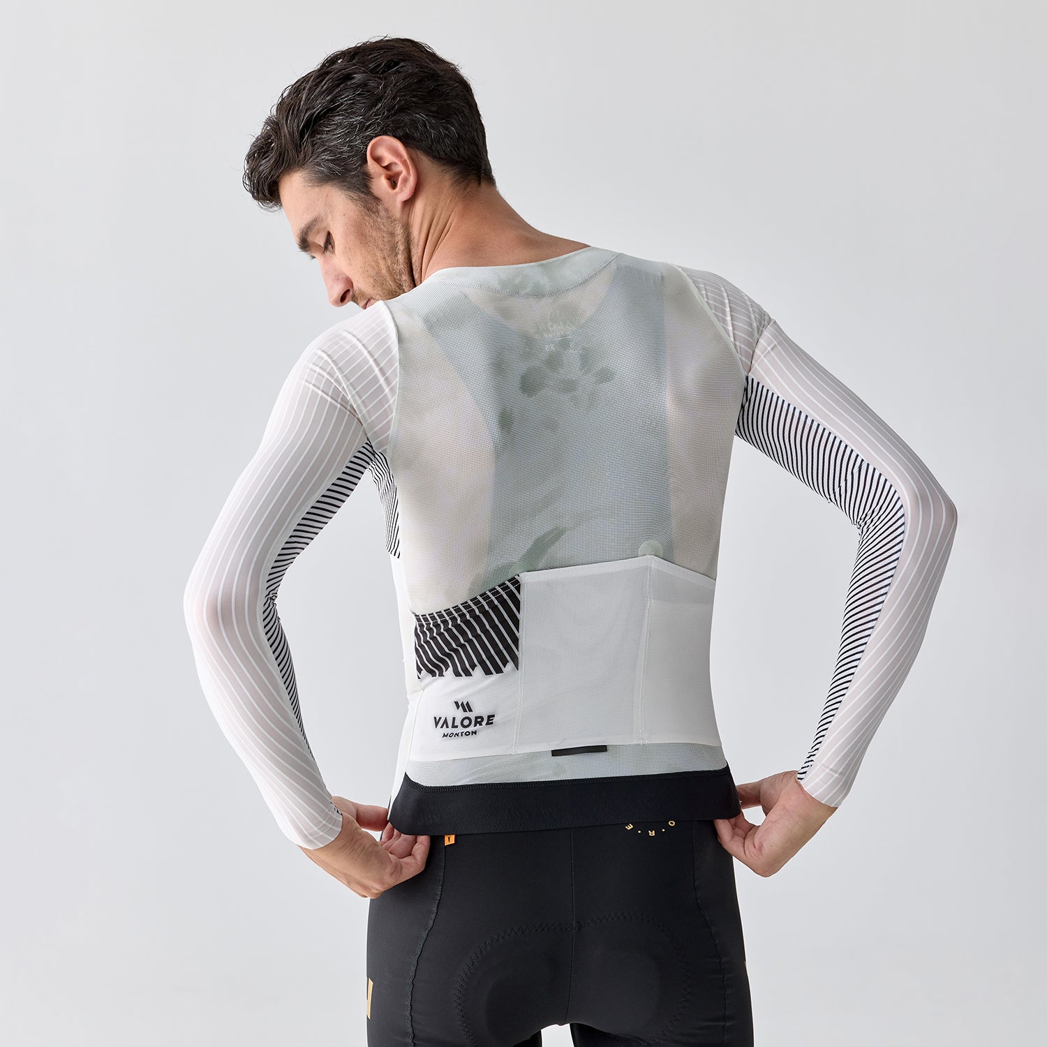 VALORE MONTON MENS LONG SLEEVE JERSEY MOTION WHITE