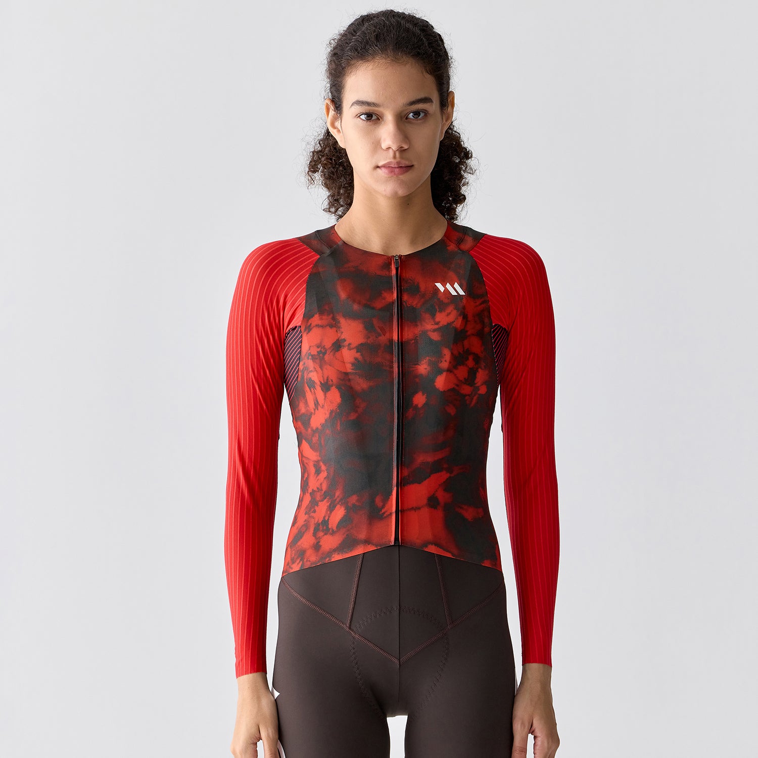 VALORE MONTON WOMENS LONG SLEEVE JERSEY MOTION RED