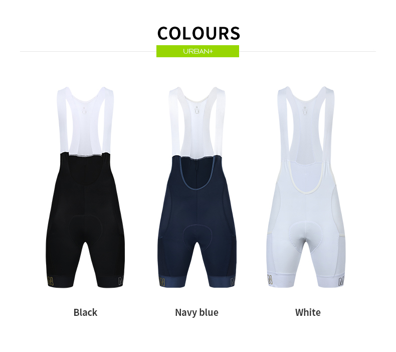 MENS CYCLING BIB SHORTS URBAN EXCOL