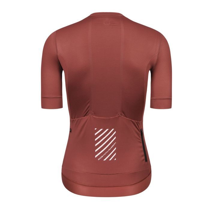 MENS SHORT SLEEVE CYCLING JERSEY URBAN TRAVELER MAX RED