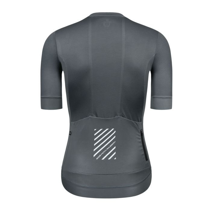 WOMENS SHORT SLEEVE CYCLING JERSEY URBAN TRAVELER MAX GRAY