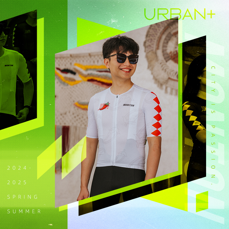 URBAN+ MENS JERSEY CHILI PEPPER WHITE