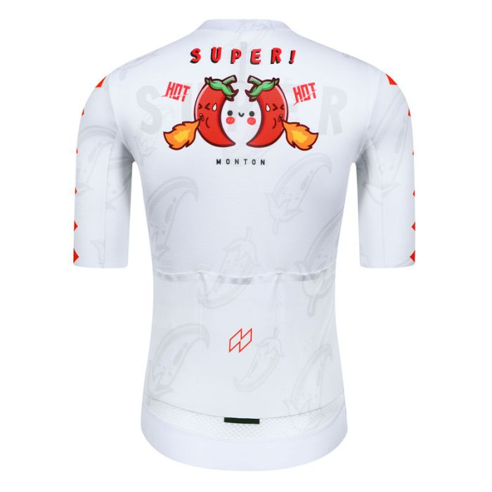 URBAN+ MENS JERSEY CHILI PEPPER WHITE