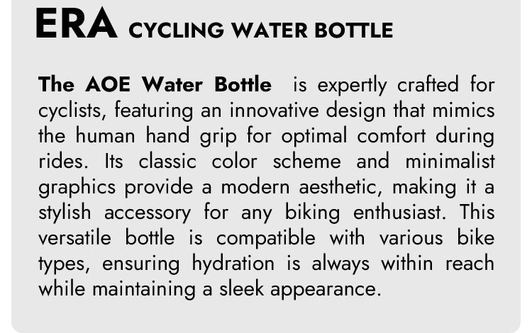 VALORE CYCLING WATER BOTTLE BLACK