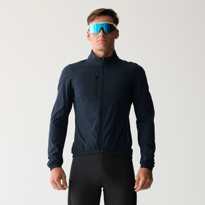 MENS LIGHTWEIGHT JACKET WIND HUNTER EBONY CLAY BLUE