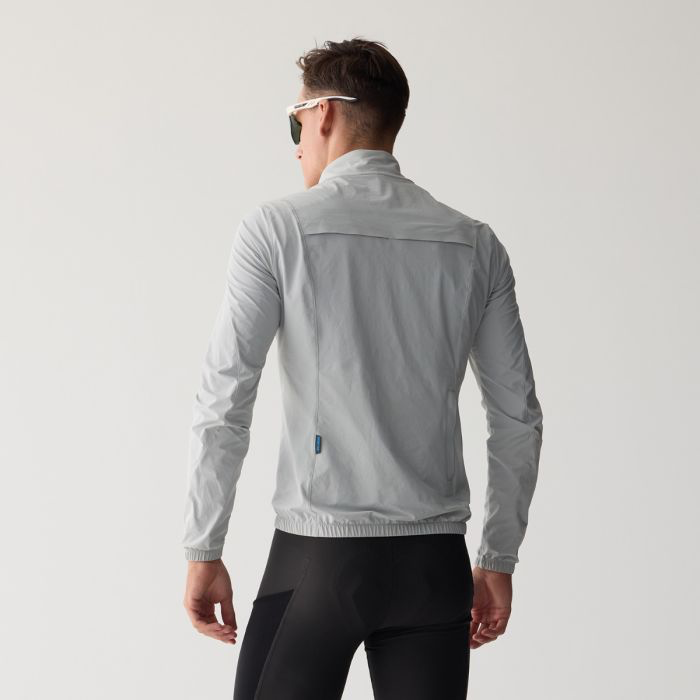 MENS LIGHTWEIGHT JACKET WIND HUNTER PLATINUM GREY