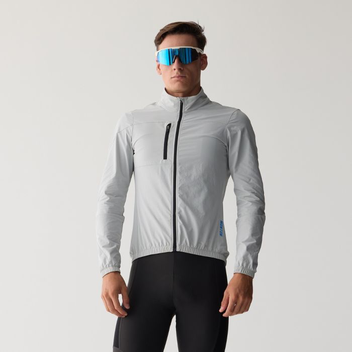 MENS LIGHTWEIGHT JACKET WIND HUNTER PLATINUM GREY