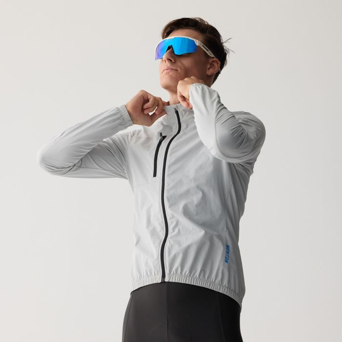 MENS LIGHTWEIGHT JACKET WIND HUNTER PLATINUM GREY