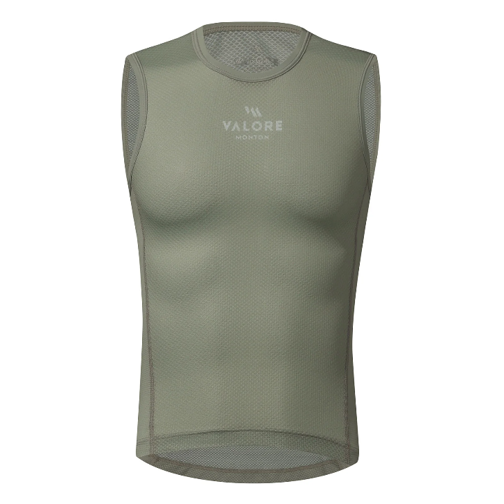 MENS BASE LAYER SUMMER STRAORDINARIO GREY OLIVE