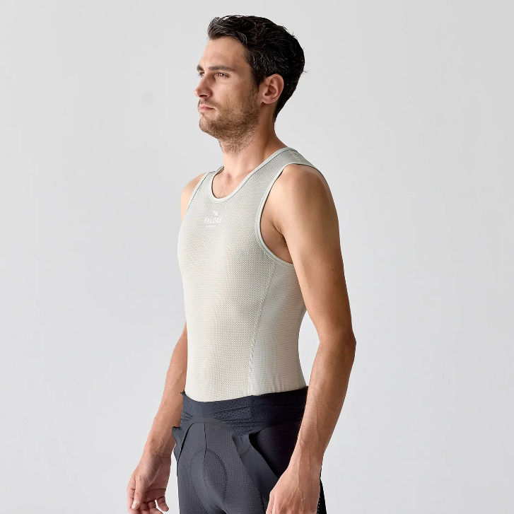 MENS BASE LAYER SUMMER STRAORDINARIO GREY OLIVE