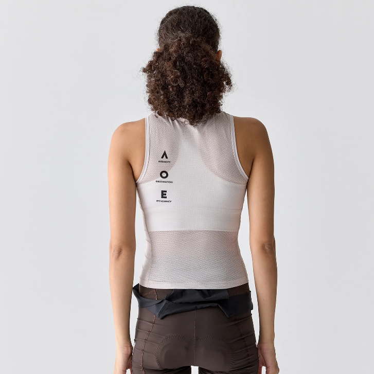 WOMENS BASE LAYER SUMMER STRAORDINARIO ROSE WHITE