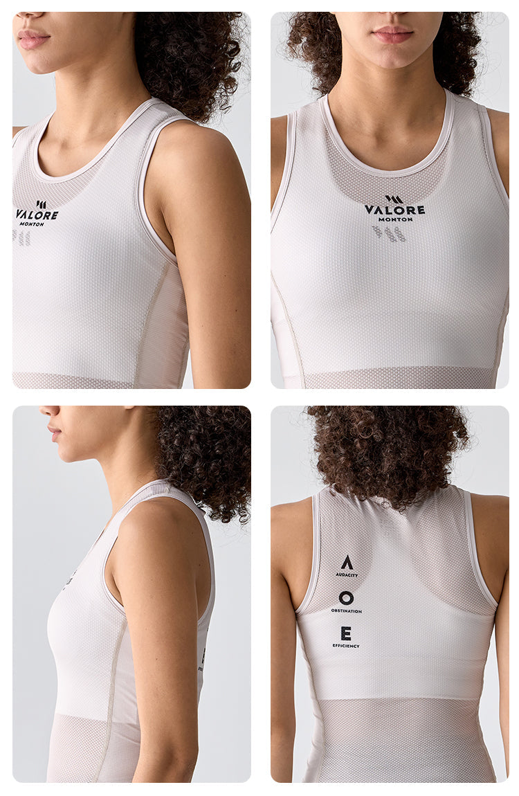 MENS BASE LAYER SUMMER STRAORDINARIO ROSE WHITE