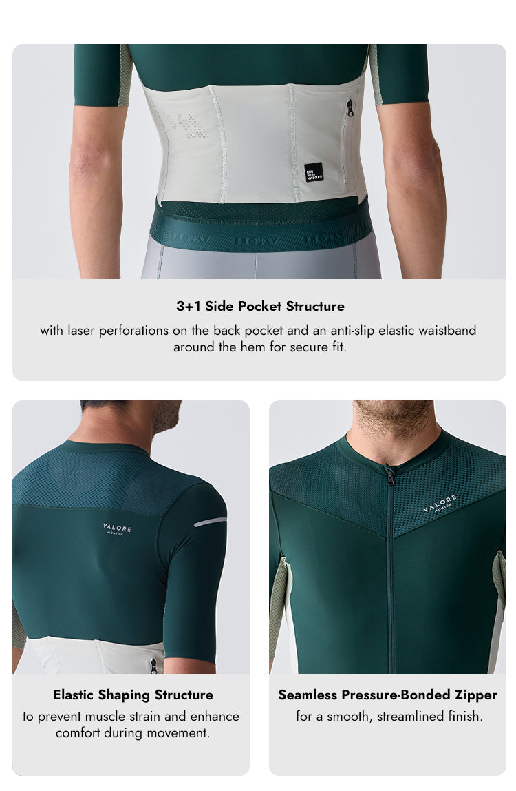 SHORT SLEEVE JERSEY STRAORDINARIO GABLE GREEN