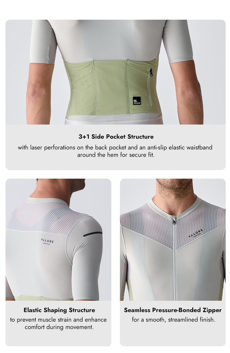 SHORT SLEEVE JERSEY STRAORDINARIO PASTEL GREY