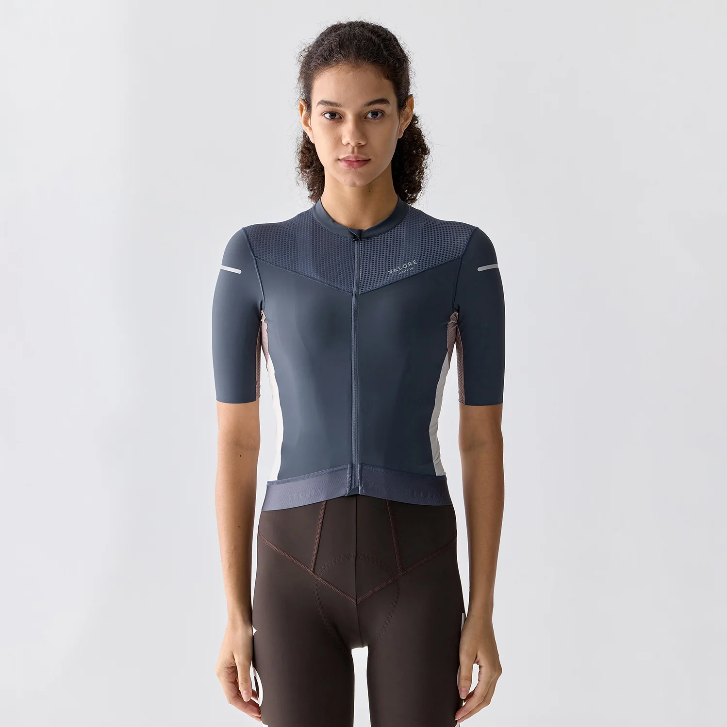 SHORT SLEEVE JERSEY WOMENS STRAORDINARIO MARBLE BLUE