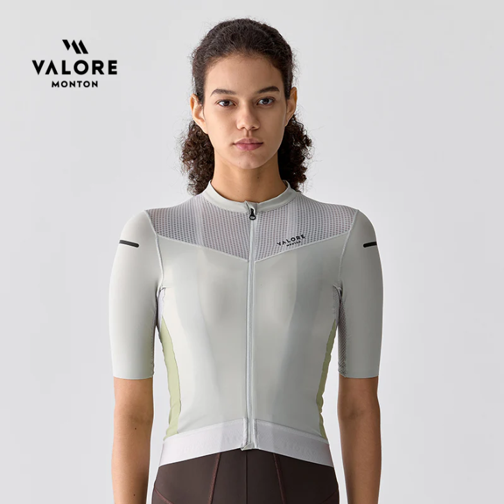 SHORT SLEEVE JERSEY WOMENS STRAORDINARIO PASTEL GREY