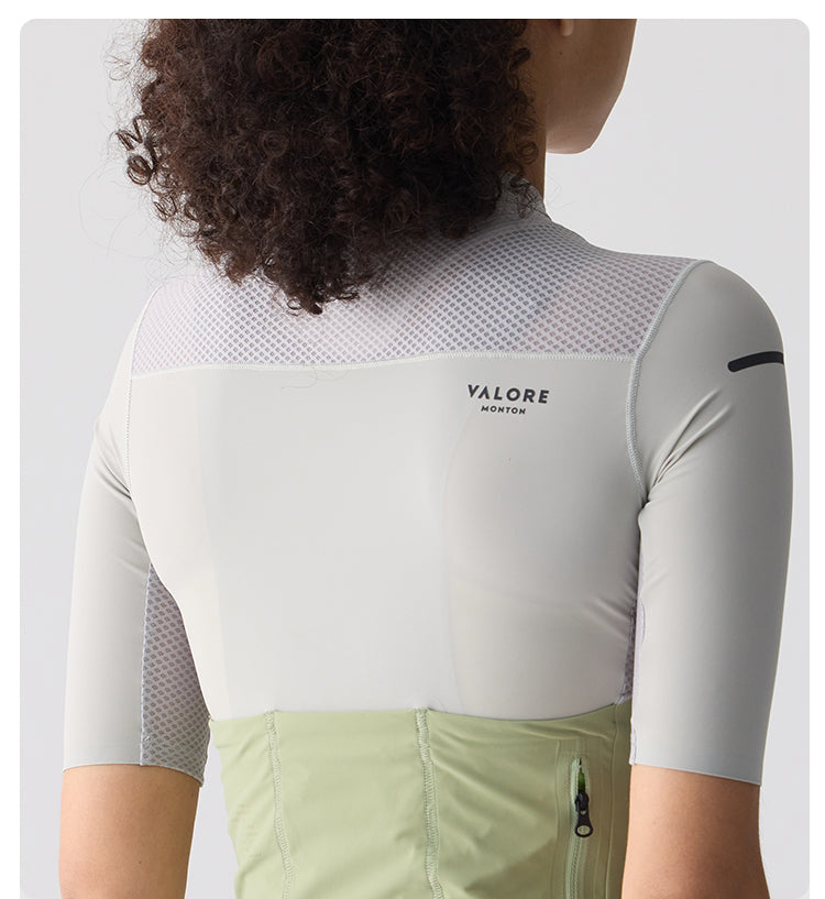 SHORT SLEEVE JERSEY WOMENS STRAORDINARIO PASTEL GREY