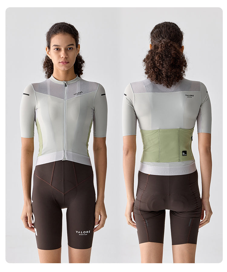 SHORT SLEEVE JERSEY WOMENS STRAORDINARIO PASTEL GREY