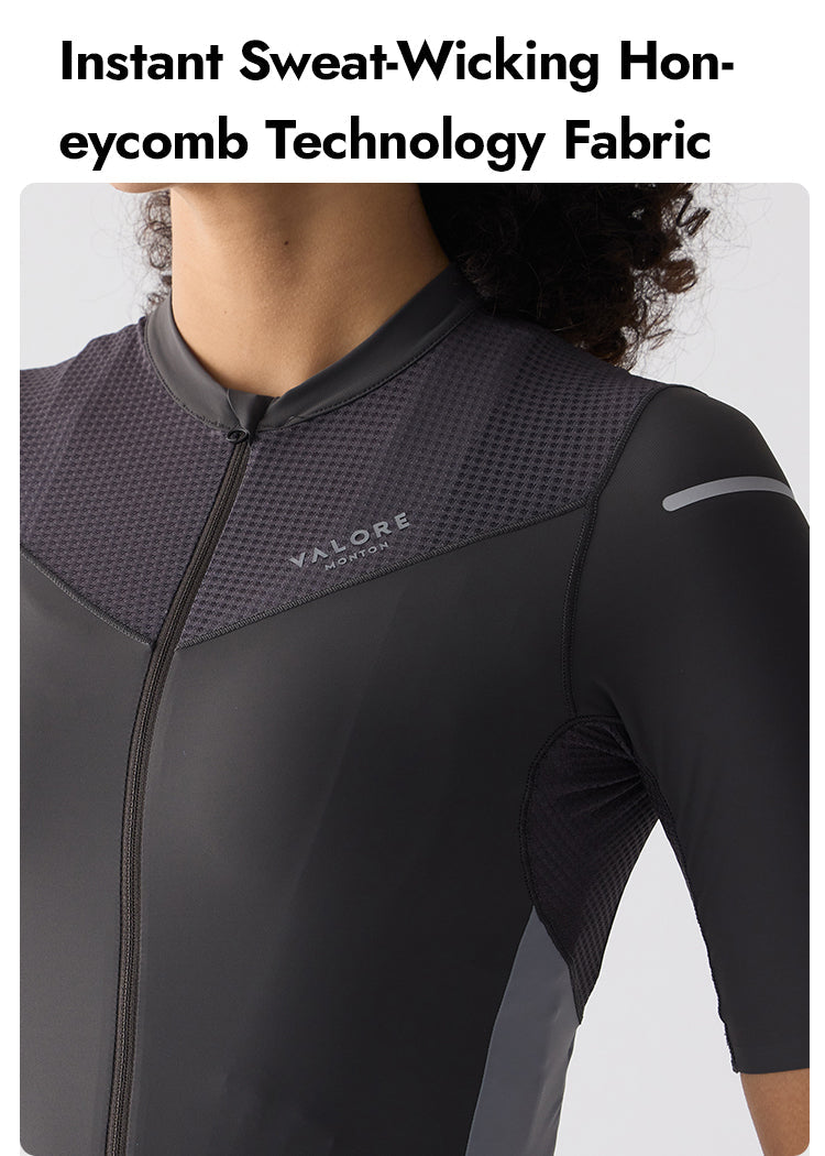 SHORT SLEEVE JERSEY WOMENS STRAORDINARIO DARK GREY