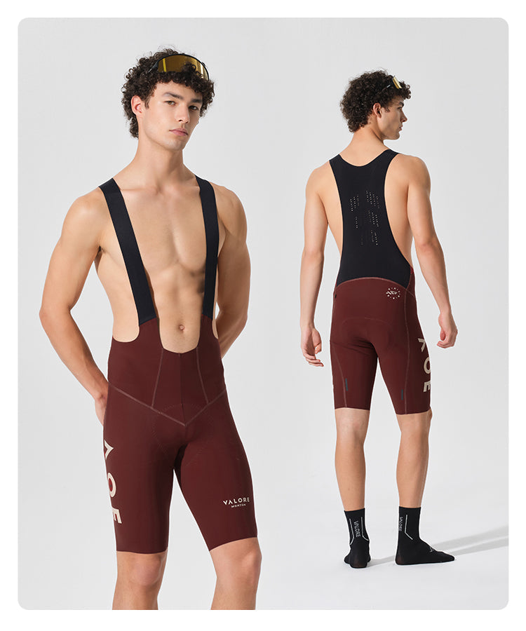 VALORE MONTON MENS BIB SHORTS NUOVA LUNA BRICK RED