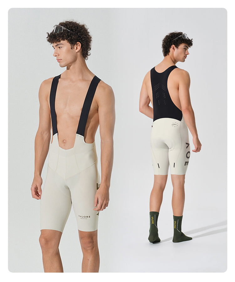 VALORE MONTON MENS BIB SHORTS NUOVA LUNA SERENE KHAKI