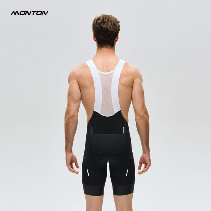 MENS BIB SHORTS CHASESUMMER BLACK