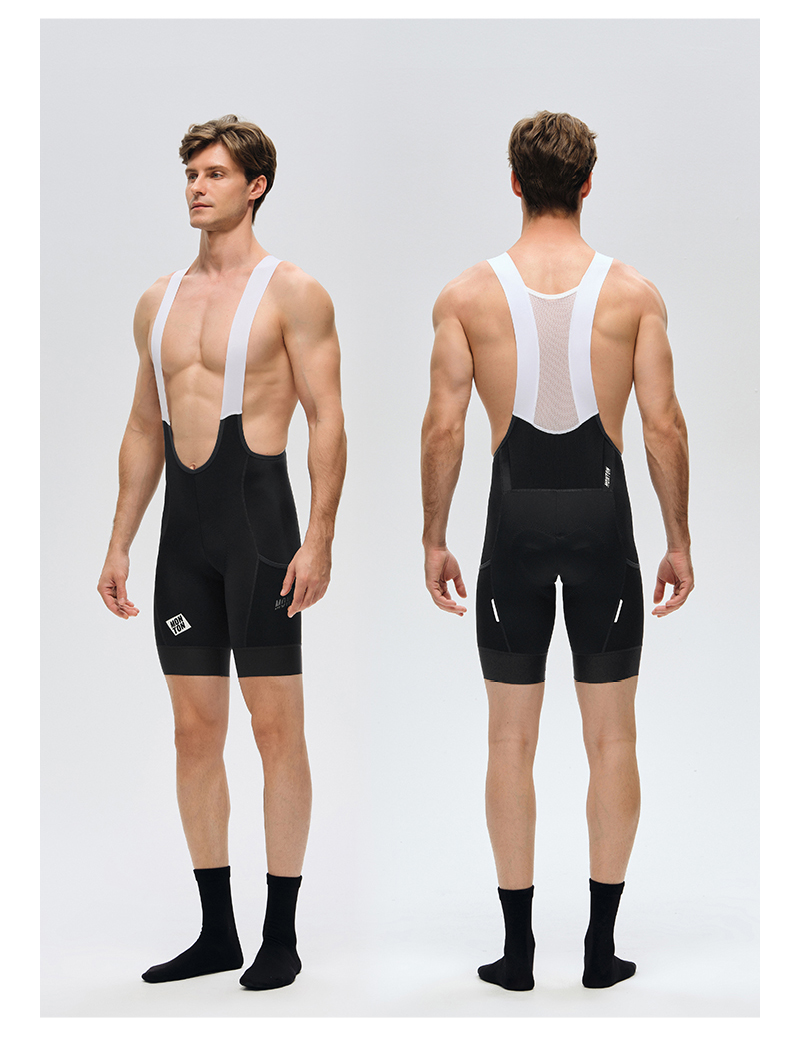 MENS BIB SHORTS CHASESUMMER BLACK