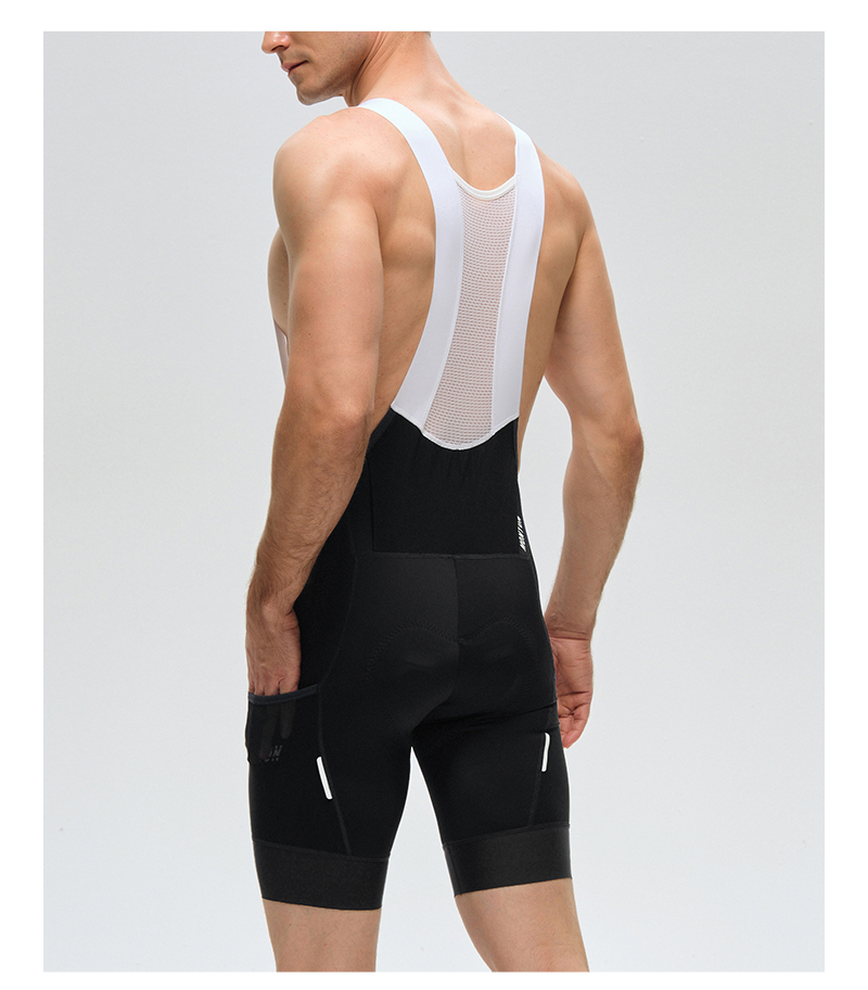 MENS BIB SHORTS CHASESUMMER BLACK