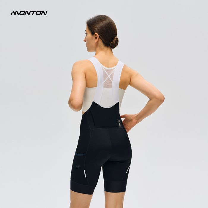 WOMENS BIB SHORTS CHASESUMMER BLACK