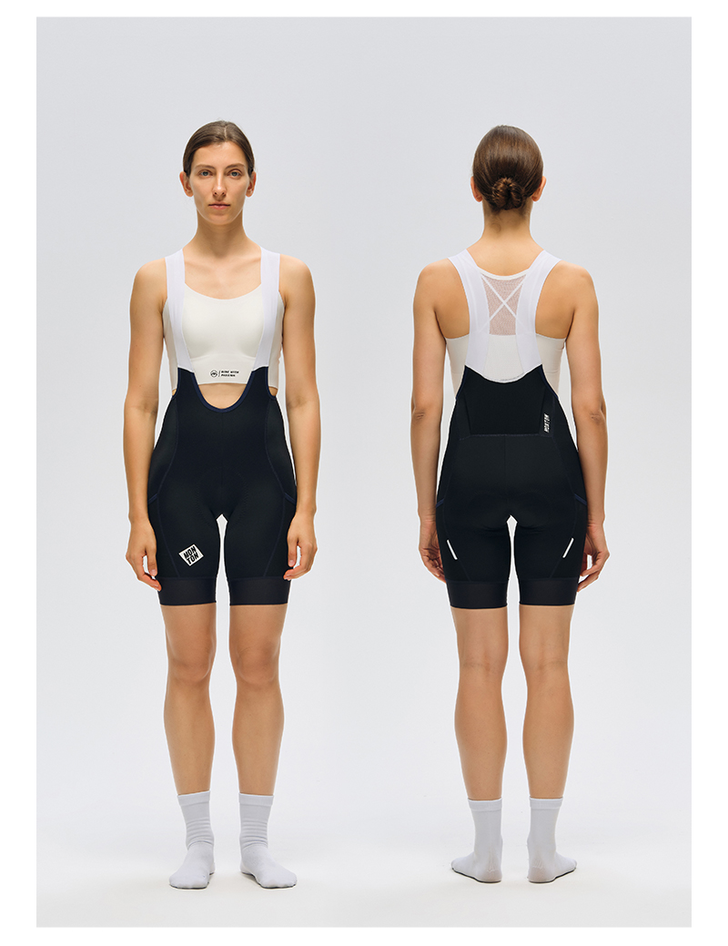WOMENS BIB SHORTS CHASESUMMER BLACK