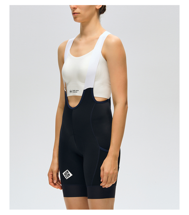 WOMENS BIB SHORTS CHASESUMMER BLACK