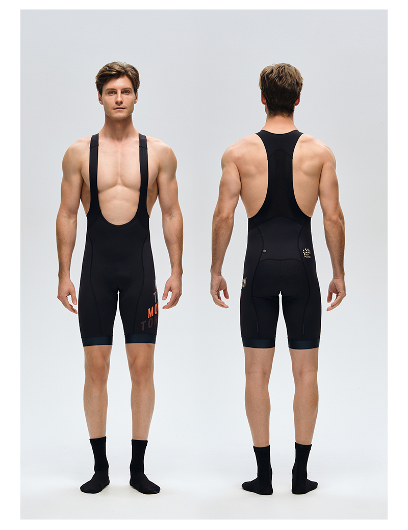 MENS BIB SHORTS DAYS DARK GREY