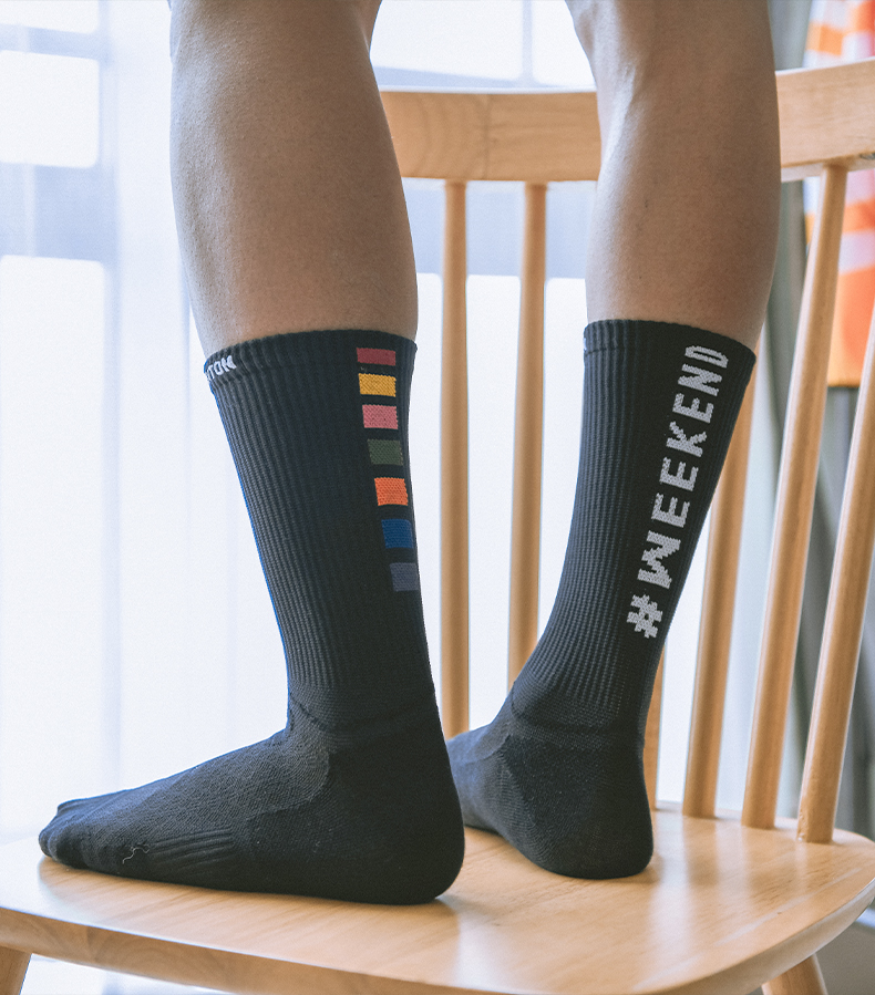 COTTON BLEND SOCKS BLACK WEEKEND II A