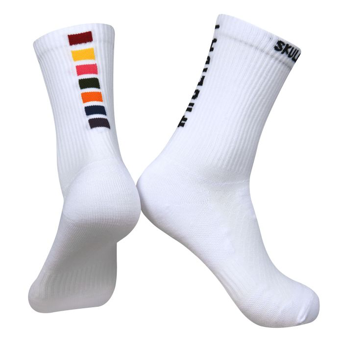 COTTON BLEND SOCKS WHITE HOLIDAY II A