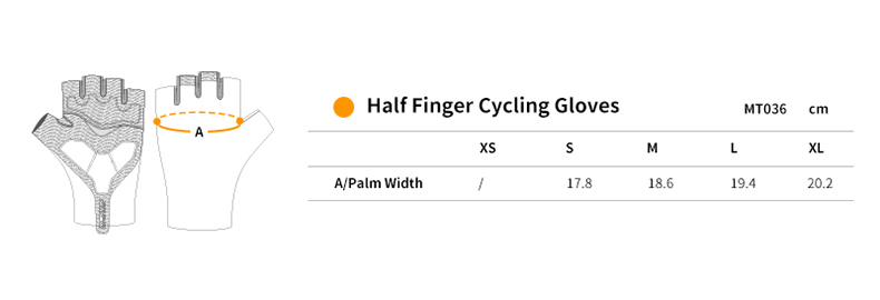 FINGERLESS CYCLING GLOVES NUMBER4 ALICE BLUE