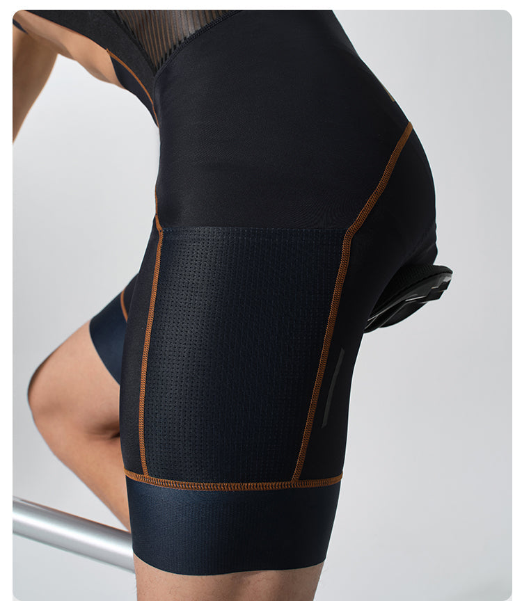 VALORE MONTON MENS BIB SHORTS VERSA BLUE BLACK