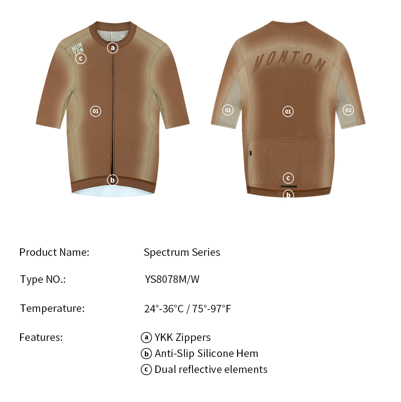 MENS JERSEY SPECTRUM - OCEAN BREEZE