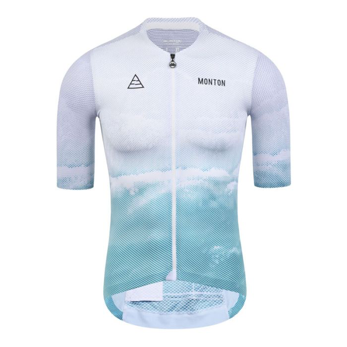 SHORT SLEEVE CYCLING JERSEY BEACH AQUA