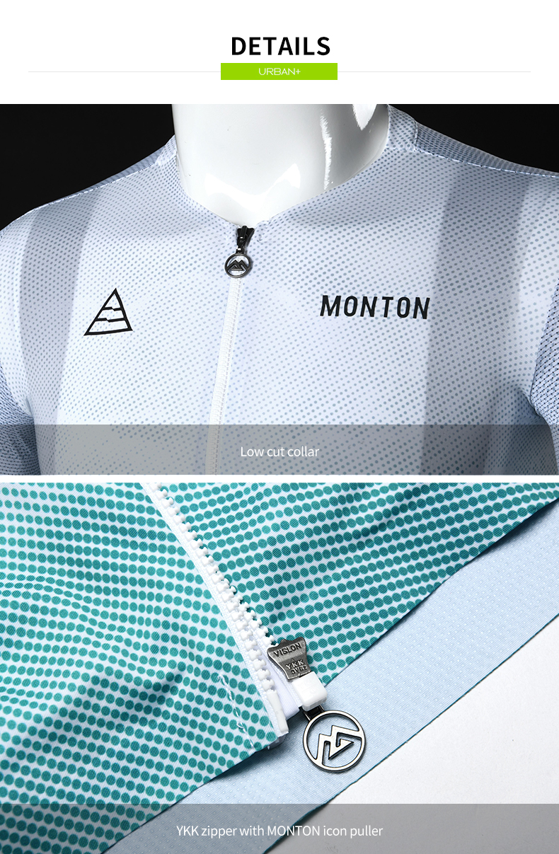 SHORT SLEEVE CYCLING JERSEY BEACH AQUA
