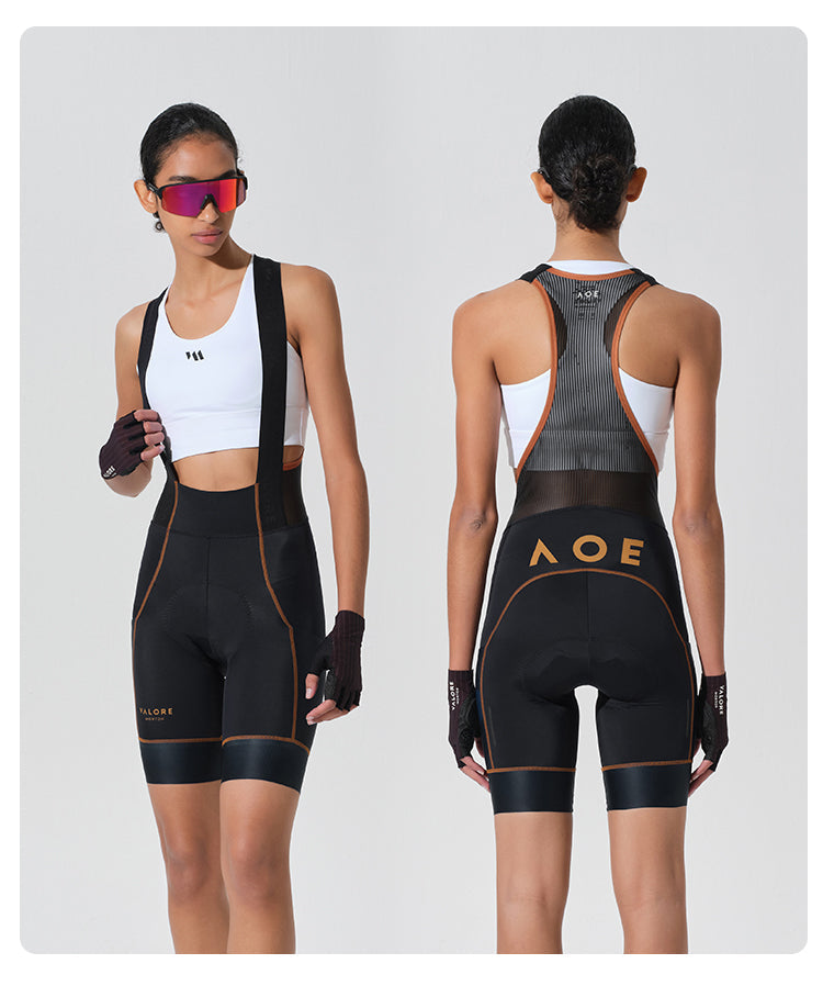 VALORE MONTON WOMENS BIB SHORTS VERSA BLUE BLACK
