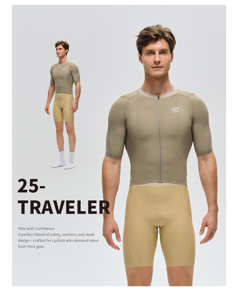 MENS JERSEY 25-TRAVELER MOSS GREY