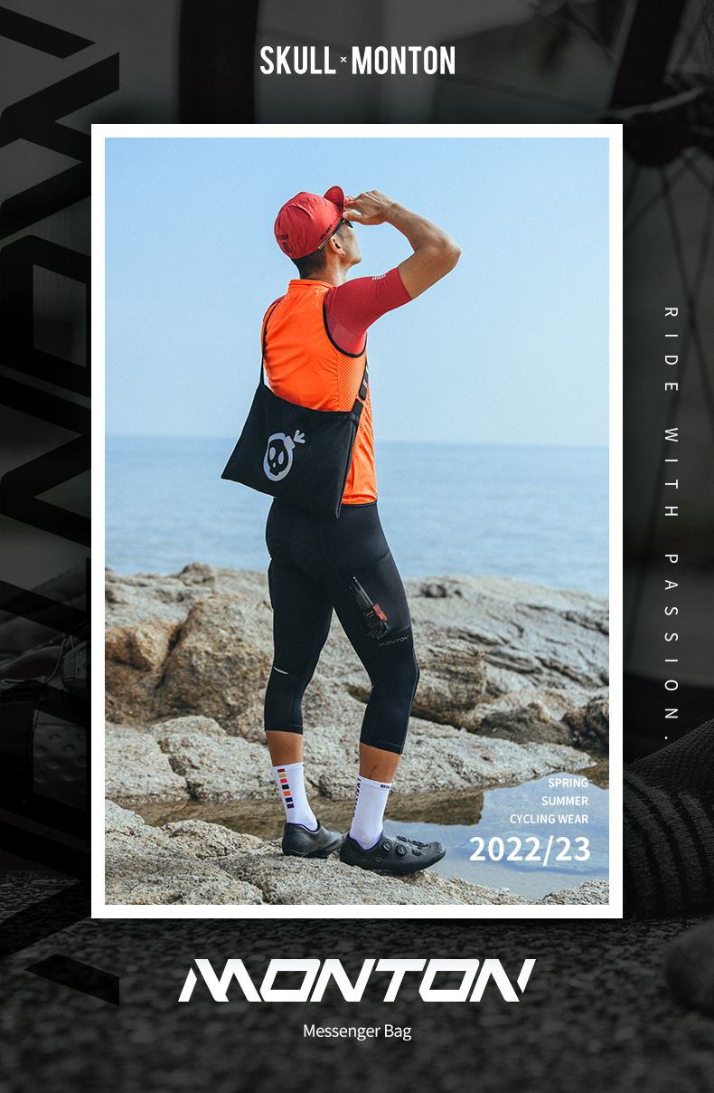 CYCLING MUSETTE BAG WEEKEND II BLACK *