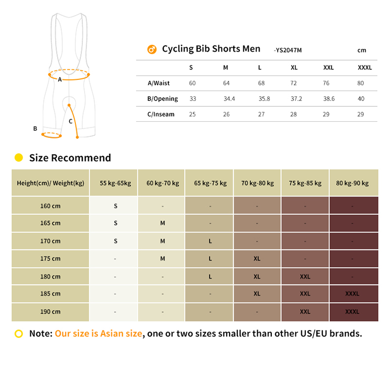 MENS CYCLING BIB SHORTS PRO SPEEDA BROWN