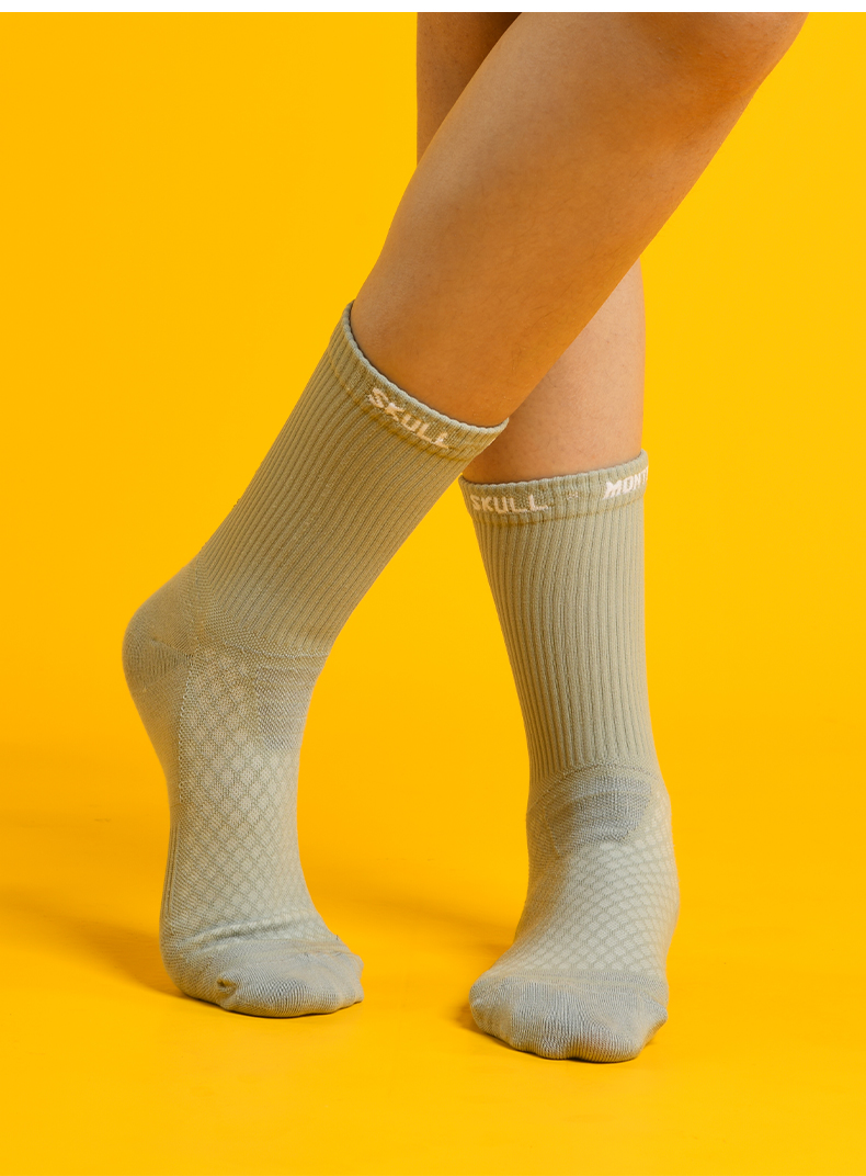 COTTON BLEND SOCKS GREEN WEDNESDAY II