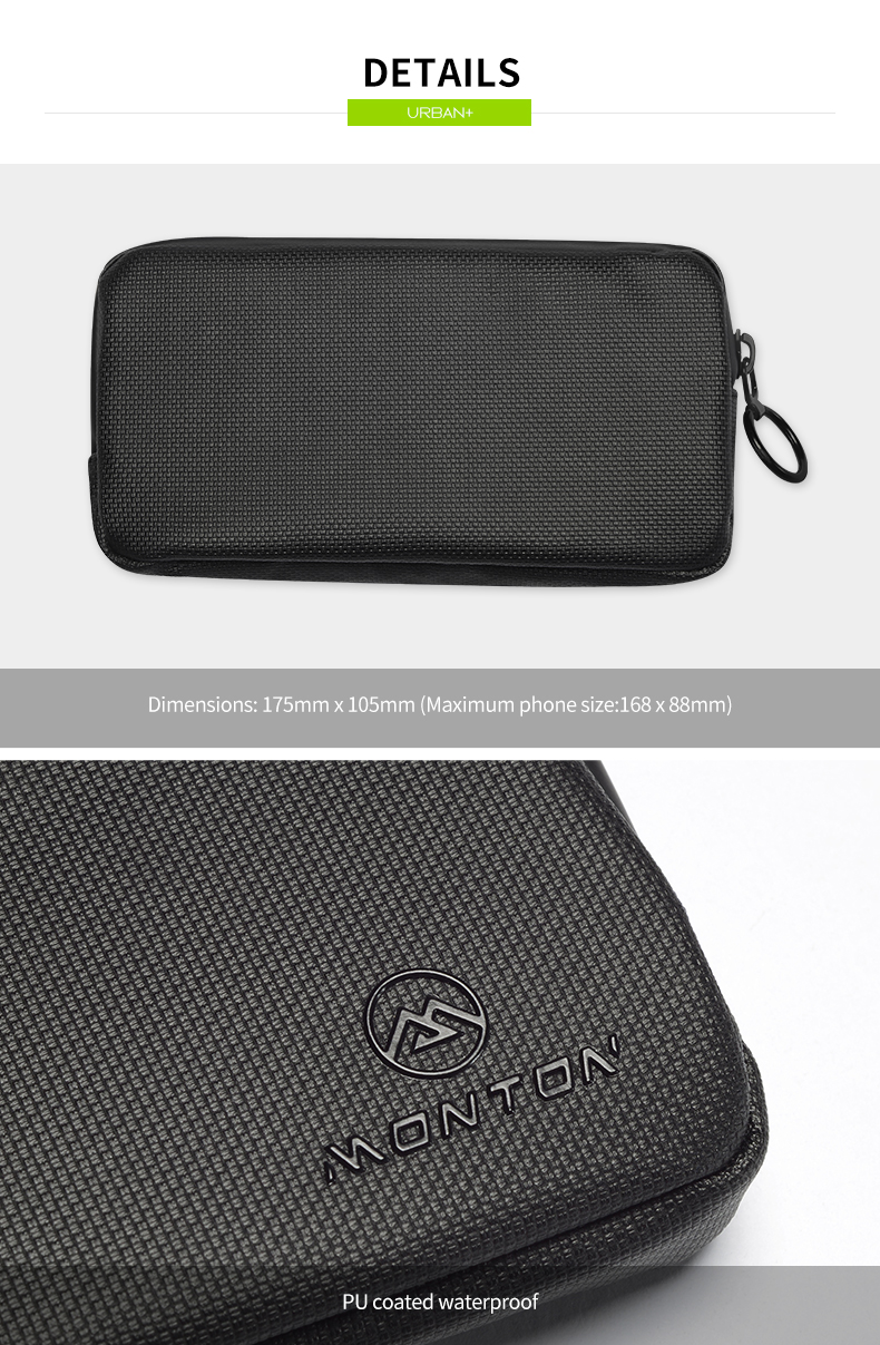 CYCLING WALLET TRAVELER BLACK