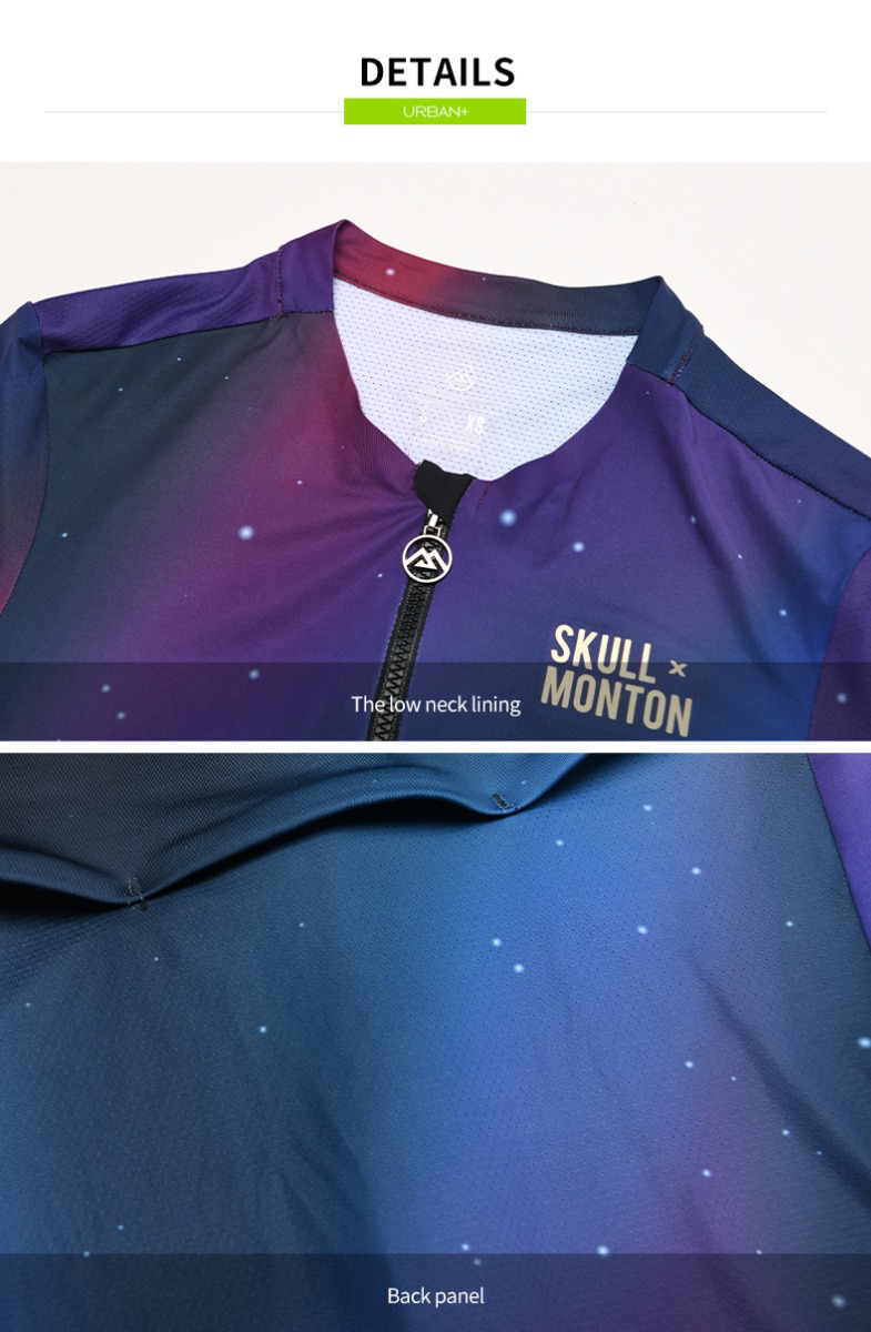 SUMMER LONG SLEEVE CYCLING JERSEY MENS URBAN STAR *