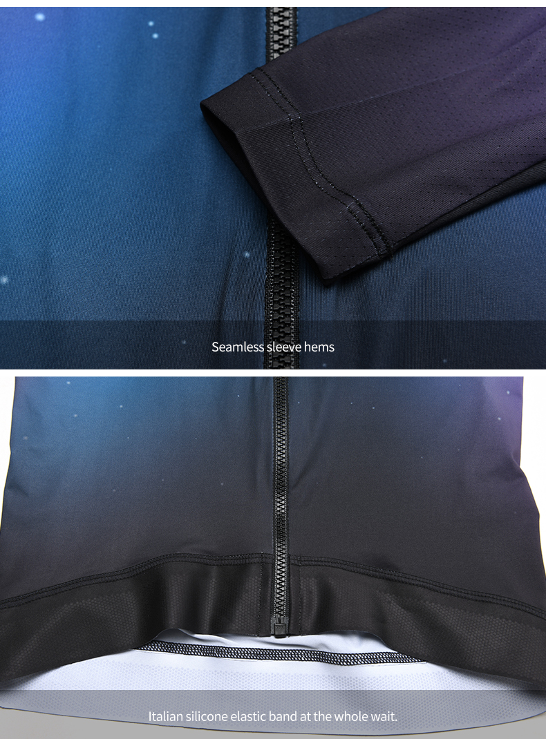 SUMMER LONG SLEEVE CYCLING JERSEY MENS URBAN STAR *